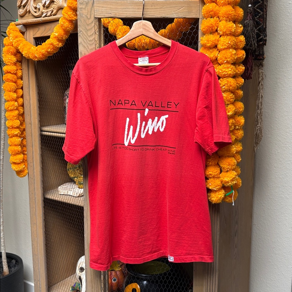 Vintage Crazy Shirts Napa Valley Wino T-Shirt